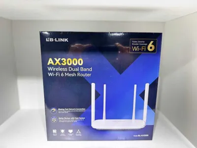 Роутер LB-LINK AX3000 — двухдиапазонный Wi-Fi 6 гигабитный Gigabit 1