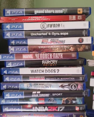 PS 4 disklari sotiladi. 1
