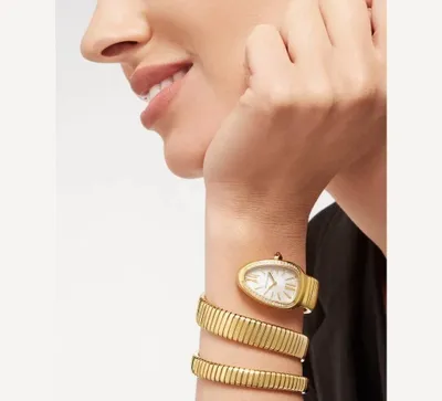 Часы змея bulgari 1