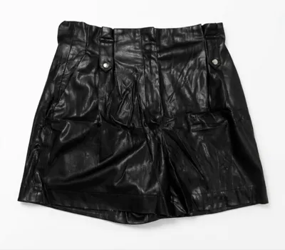 Кожаные шорты Zara размер М 1