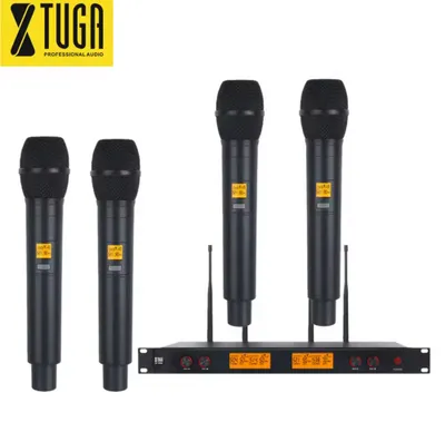 Xtuga A400 динамические безпроводные микрофоны для караоке и вокала 1