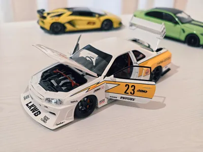 Nissan GTR R34 Skyline Ares 1:24 1