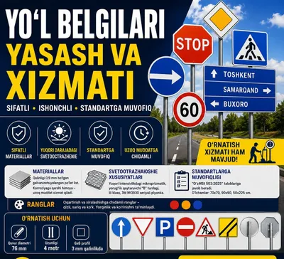 Qurilish znaklari Qurilish belgilari Znaklar Uzbekiston buylab 1