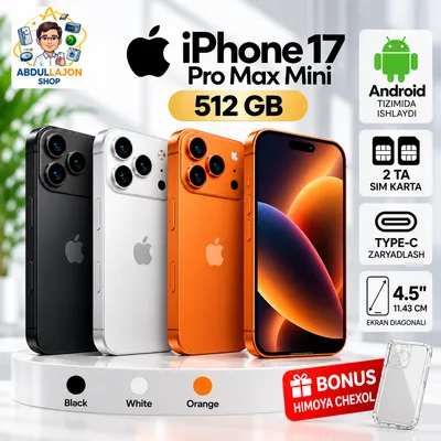iPhone 17 Pro Max mini, гарантия + доставка (в рассрочку) 1