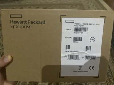 HPE MSA 3.84TB SAS 12G Read Intensive SFF (2.5in) M2 3yr Wty SSD 1