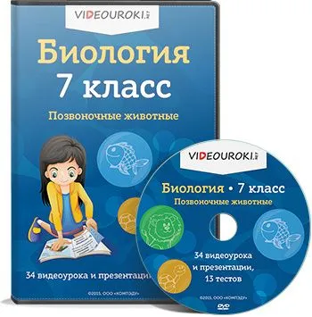 Биология 7й класс (видеоуроки) 1