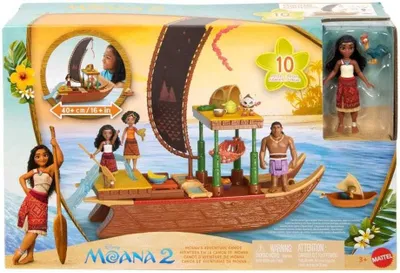 Mattel Disney "Каноэ Моаны" 1