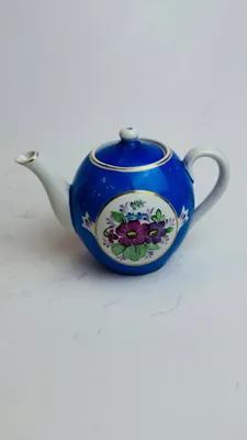 чайник Гарднер Гарнер чойнак чойне антиквариат ссс 1