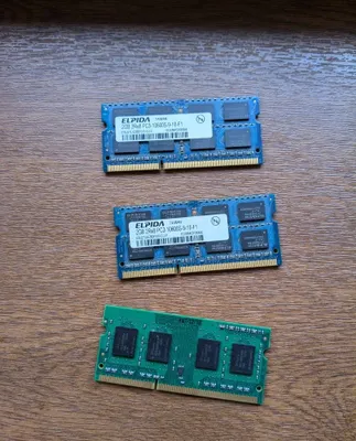 DDR3 8GB tezkor xotira to‘plami (noutbuk uchun)