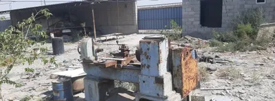 Токарный станок для открывания крышки печки 1