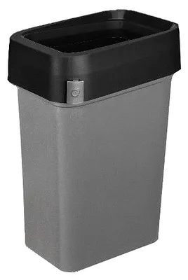 Restola SMART BIN PRO qora 50 l axlat qutisi