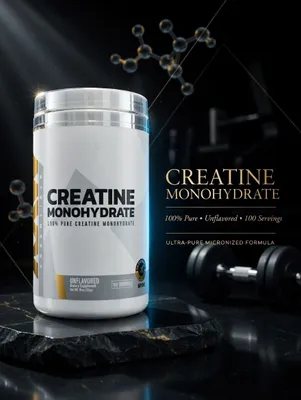 Креатин Моногидрат 510 гр/ 100 порций RAW Creatine Monohydrate 1