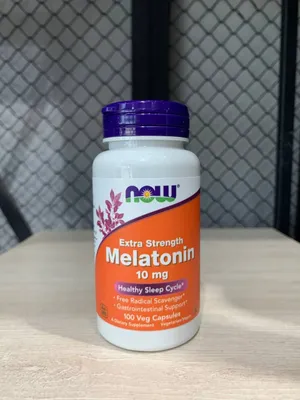 NOW Melatonin 10 мг (100 капсул)