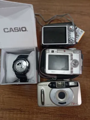 Casio soatlari, 3 ta fotoapparat 1