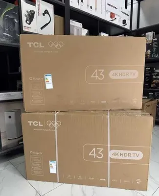 Телевизор 43 4К Smart Google TV два пульта дистанционного управления 1