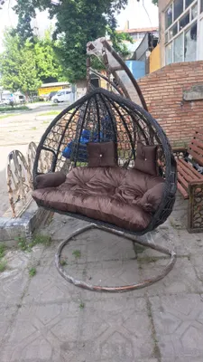 2 кишилик ратан качела 1