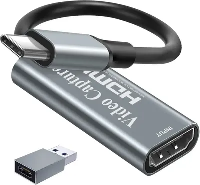 Chegirma! Yetkazib berish! Video capture usb, type c dual, video yozib olish 3.0 1