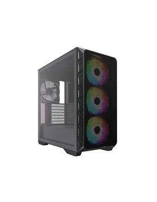{ Montech 903 Max Black +3xCooler RGB kompyuter korpusi (360 mm) 1