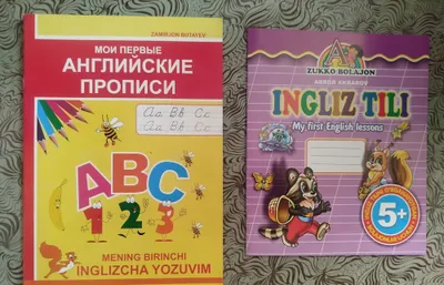 Yetkazib berish. Ingliz tilidagi ilk yozuv daftarchalarim