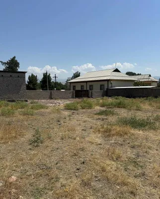 Ахангаран трасса нежилой участок 65-соток есть разрешение на стройку 1