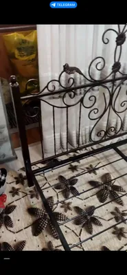 Krovat matras bilan 1