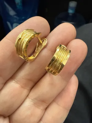 Серьги Bvlgari 750 пробы