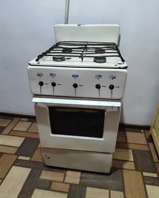 Газовая плита СССР, рабочая