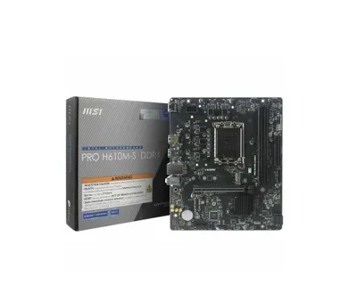 | MSI Pro H610M-S DDR4 anakarti 1