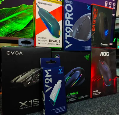 НОВЫЕ! Игровые мышкы Razer,HyperX,Rapoo,EVGA,Aorus SteelSeries AOC 1