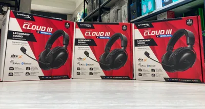 Игровая гарнитура HyperX Cloud III Wireless Black 1
