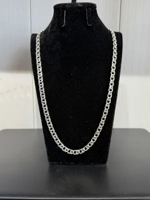 Серебряная цепочка, проба 925, 45,76 г 1