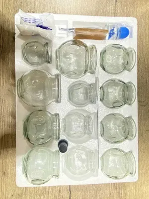 Hijoma uchun shisha vakuum bankalar to‘plami, shisha bonka