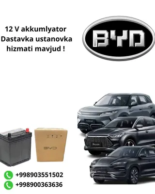 Byd Yuan 12 v battery ! Akb ! Akumlyator !