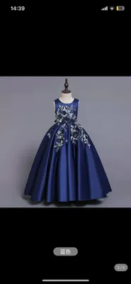 свадебный платье 7-8 лет 1