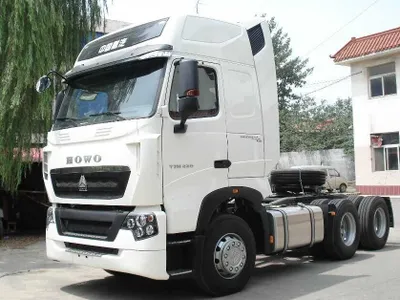 Газли (метан) тягач Howo-T7H, 430 от кучи, 6x4 - (подушка) 1