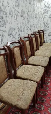 Стол ва стуллар 10 та комплект