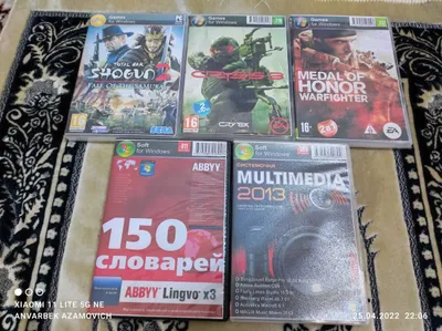 Игровые диски и программы для компьютера 1