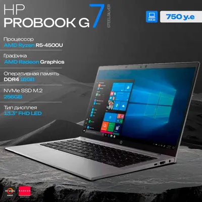 Бизнес Ультрабук HP ProBook Aero G7 1