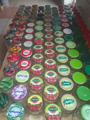 1 litrli, 700 g, 500 g va 400 g bankalar 1