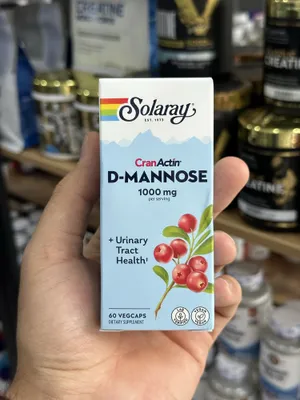 Solaray D-Mannose 1000 mg 60 kapsula 1
