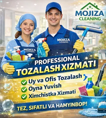 Uborka tozalash xizmati 1