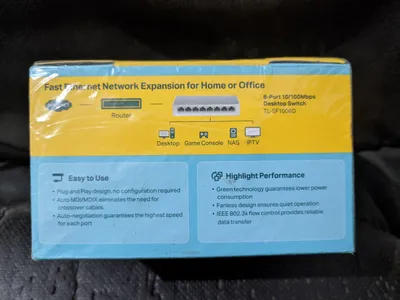 TP-Link TL-SF1008D Switch kommutatori 1