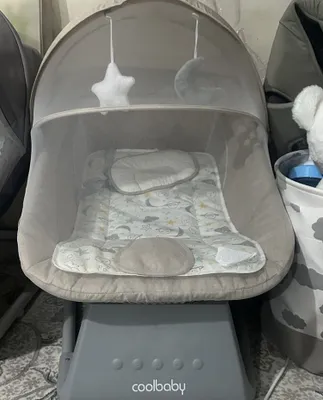Coolbaby bolalar uchun tebranuvchi beshik