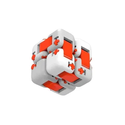 Кубик-конструктор Xiaomi Colorful Fidget Cube Blind Box (красно-белый)