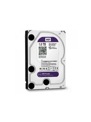 Жёсткие диск HDD WD PURPLE 1 / 2 / 4 / 6 / 8 /10 /12 /14 / TB 1