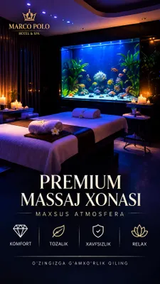Klassik va Relax massaj 24/7 Chilonzor
