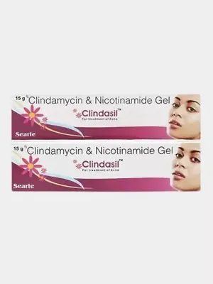 Гель от акне Clindasil с клиндамицином и никотинамидом