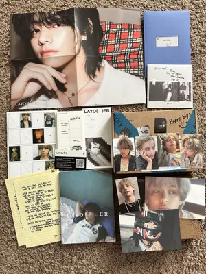 BTS Kim Taehyung (V) Layover Album / Альбом БТС Ким Тэхён (Ви) Layover 1