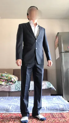 Erkaklar kostyumi Veneziano (Italiya/Wool 120's) 1