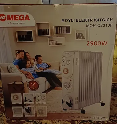MEGA. Масляный электрический обогреватель 1